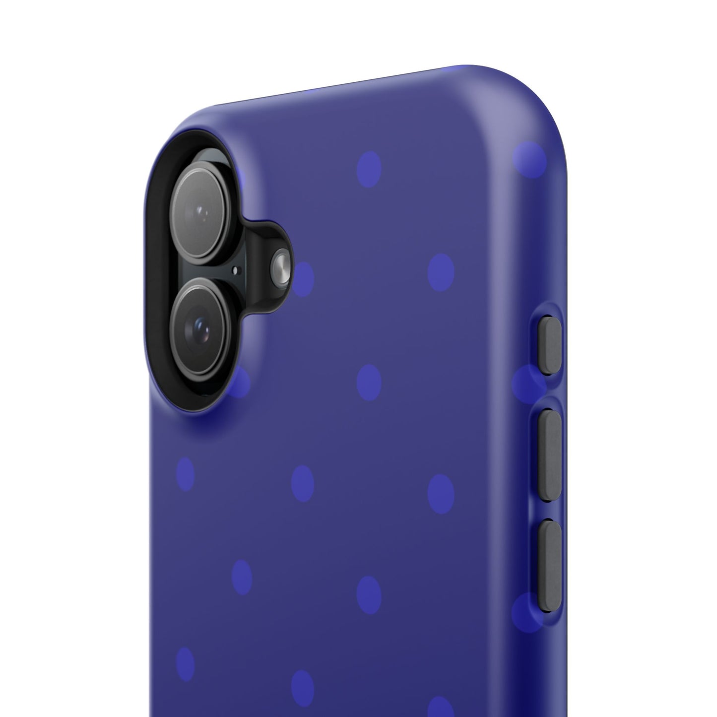 Dark Blue Polka Dots Phone Case