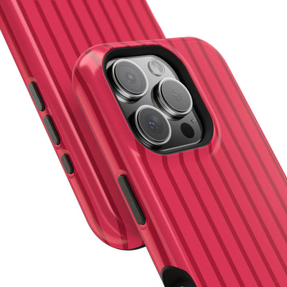 Pinky Red Stripes Phone Case