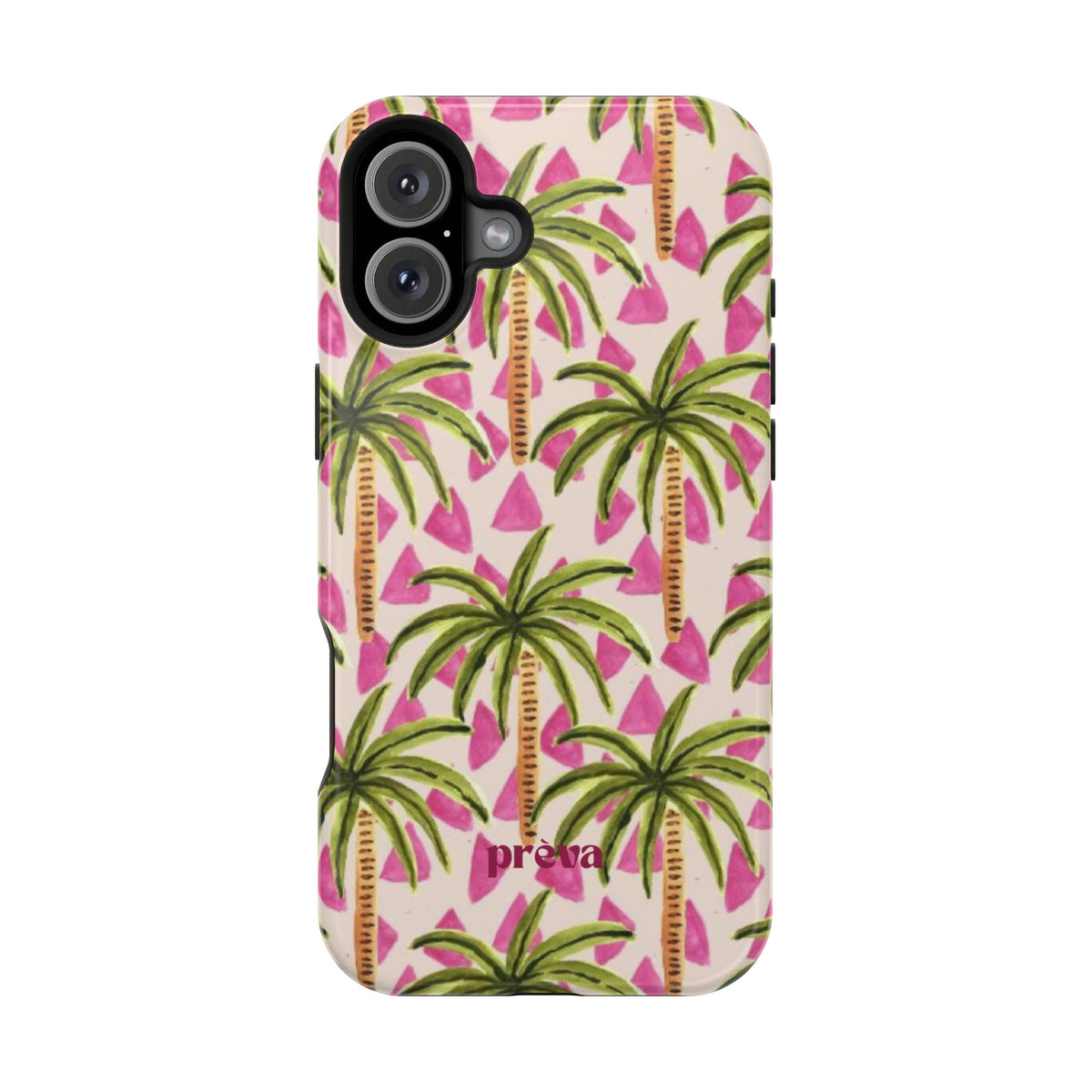 Phone Case — Pink Palm Tree Impact-Resistant Protector