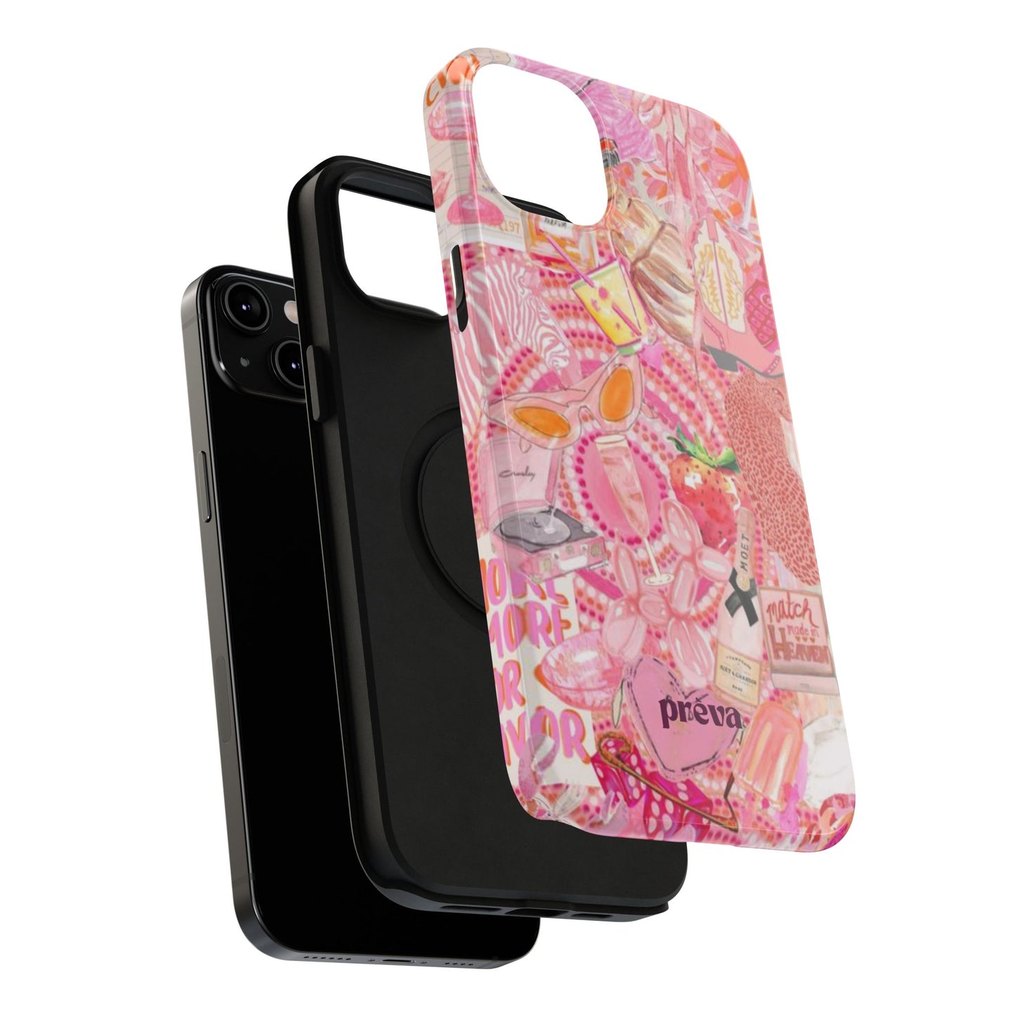 Pink Collage Phone Case