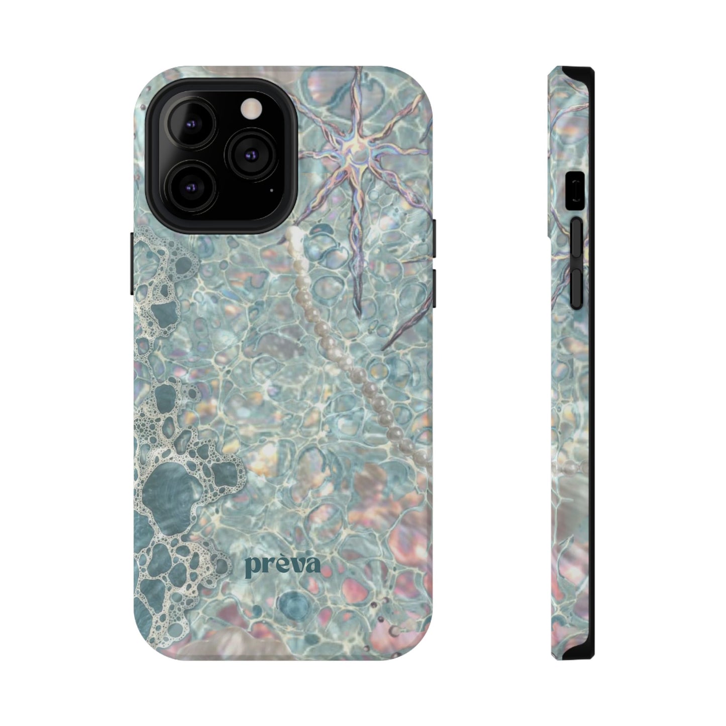 Marbled Seafoam Phone Case