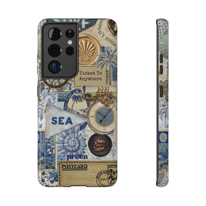 Neutral Travel Collage Phone Case