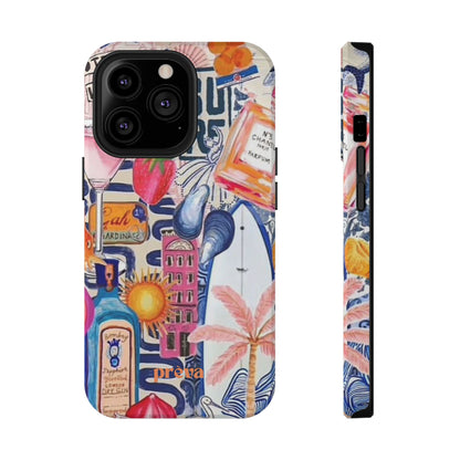 Tropical Beach Collage Phone Case