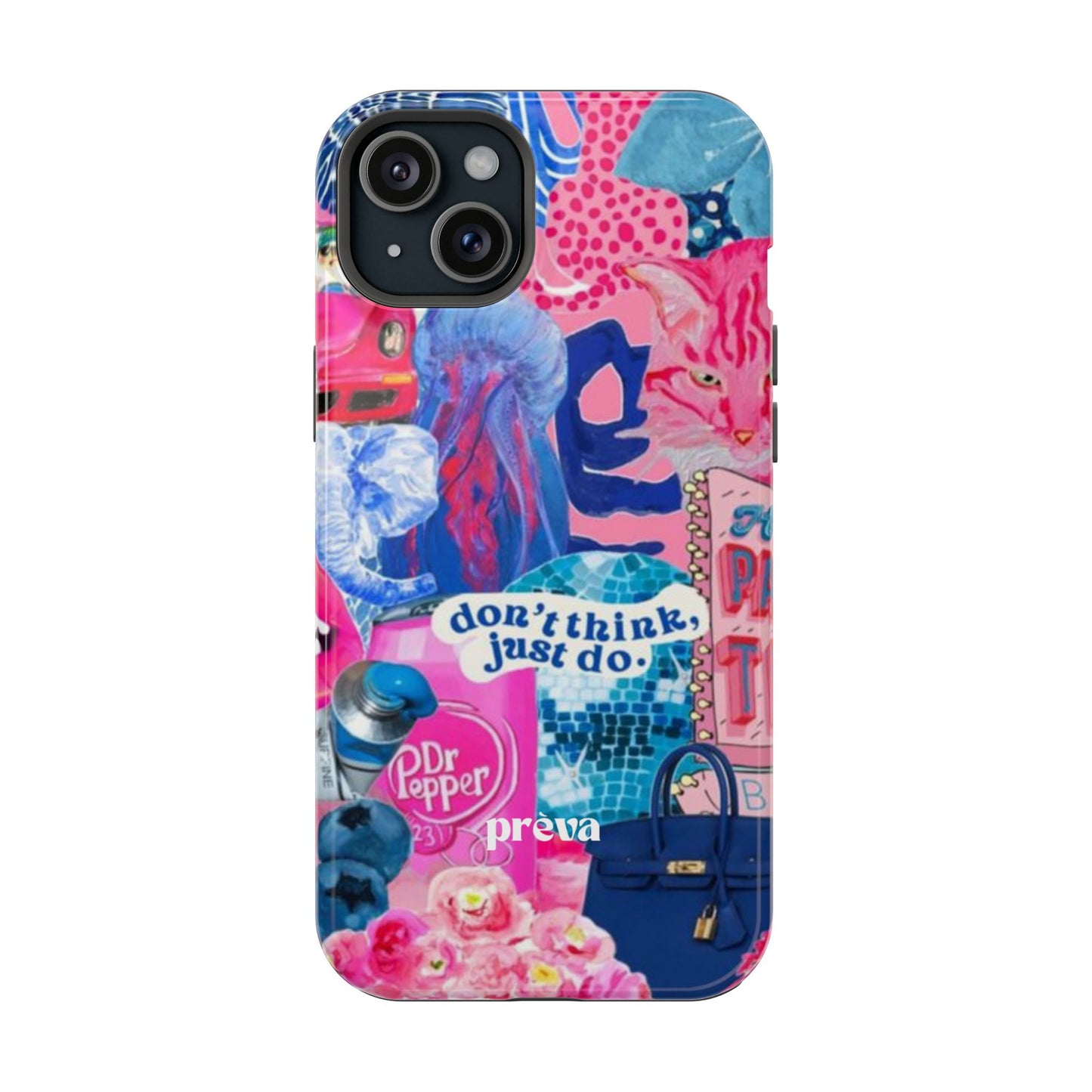 Vibrant Galaxy Collage Phone Case
