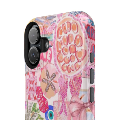 Pink Tropical Collage Phone Case