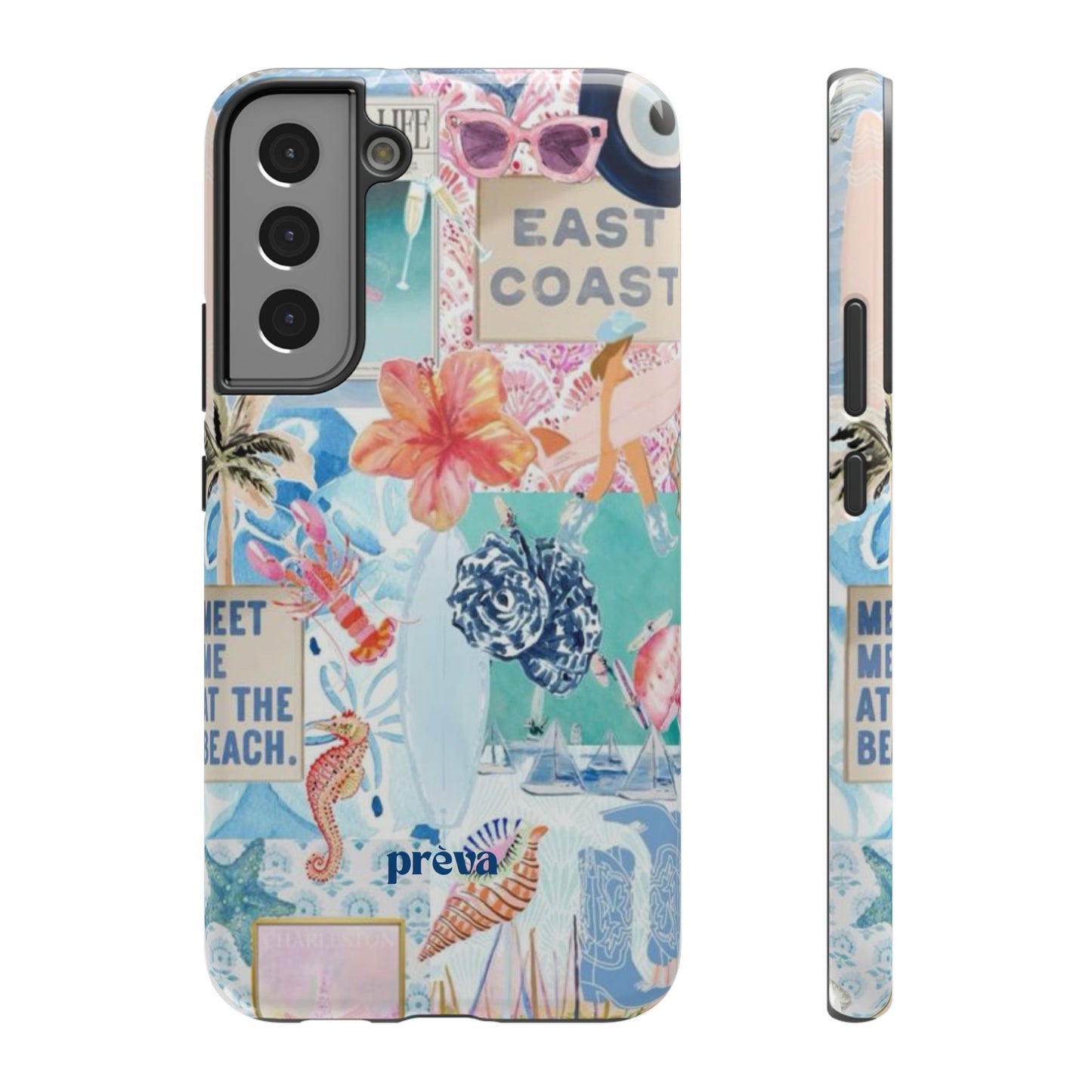 East Coast Collage Phone Case