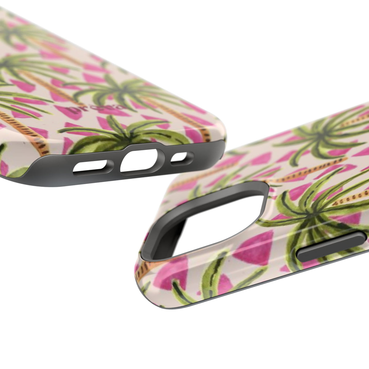 Phone Case — Pink Palm Tree Impact-Resistant Protector