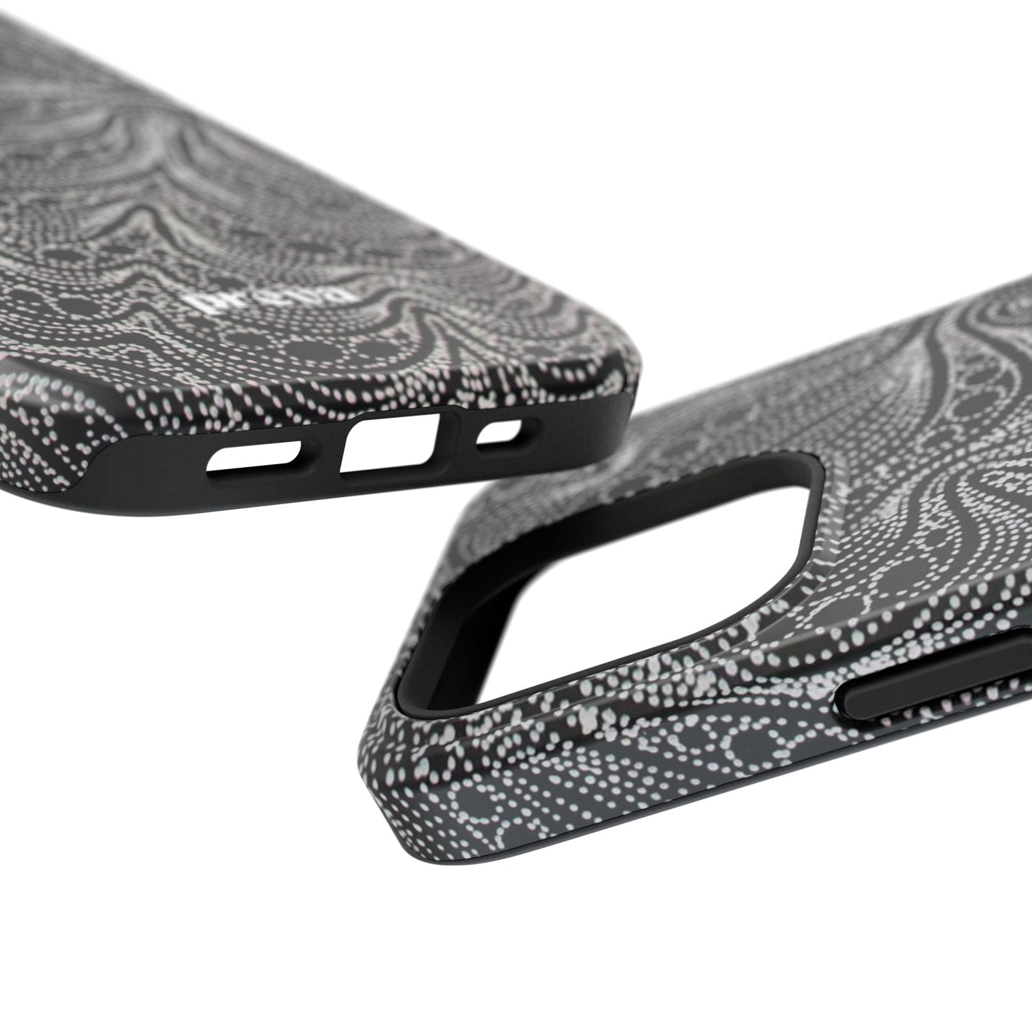 Abstract Midnight Lace Phone Case