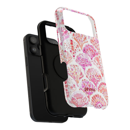 Pink Shell Watercolor Phone Case