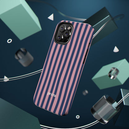 Blue and Pink Stripes Case