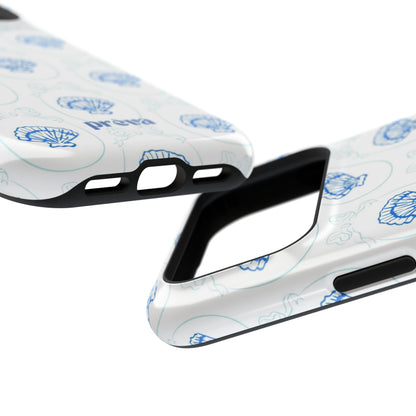 Fancy Teal Shell Phone Case