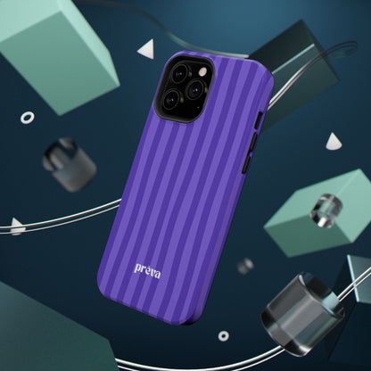 Dark Purple Stripes Phone Case