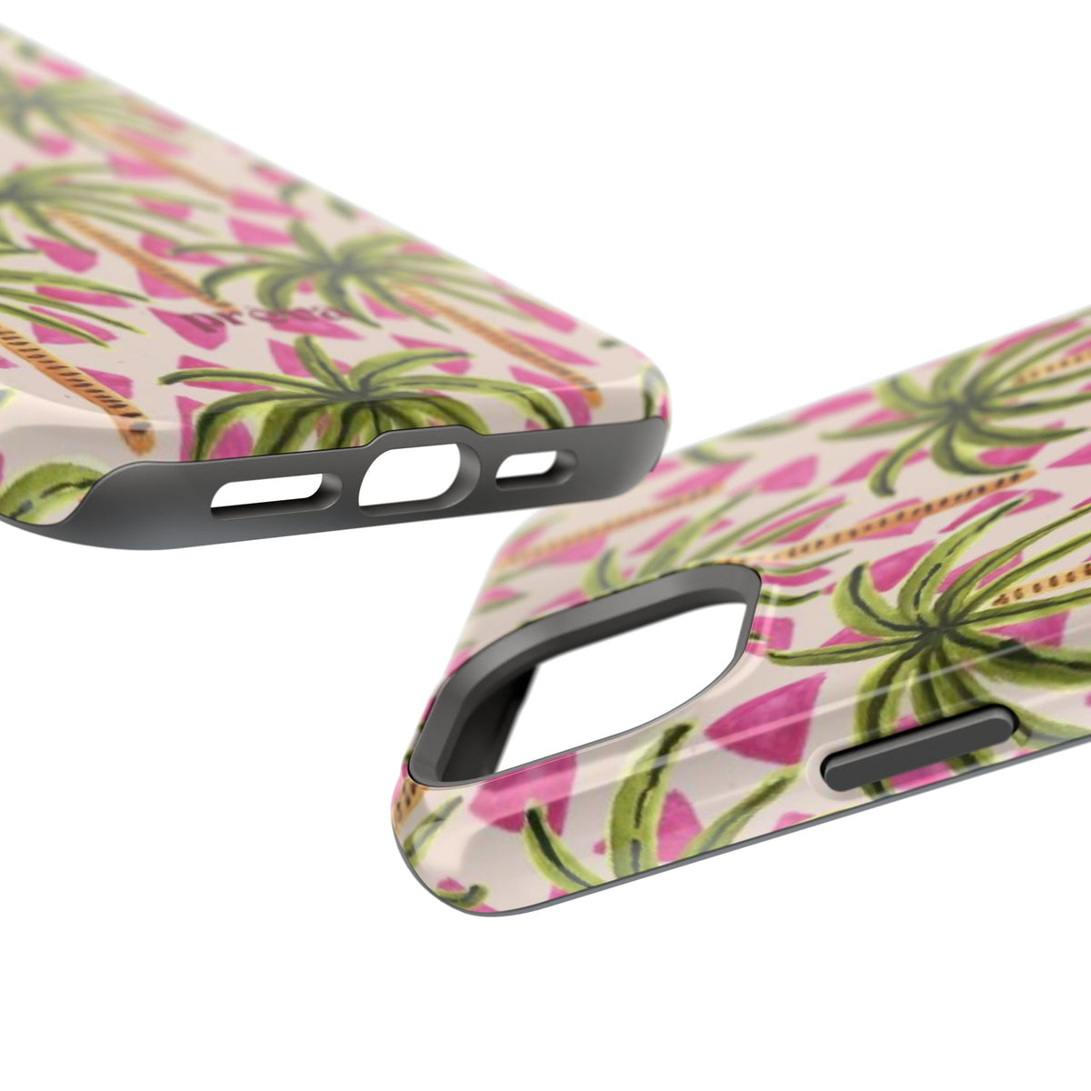 Phone Case — Pink Palm Tree Impact-Resistant Protector