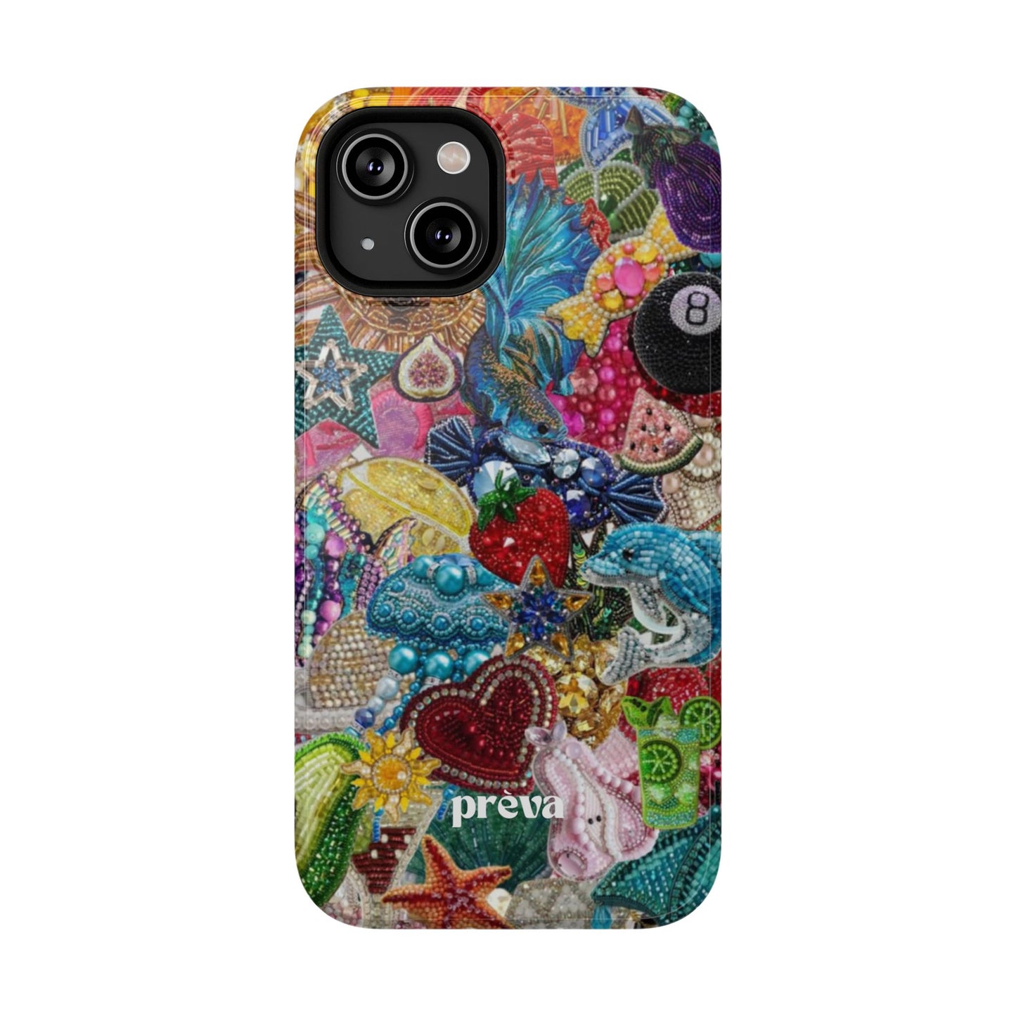 Colorful Rhinestone Phone Case