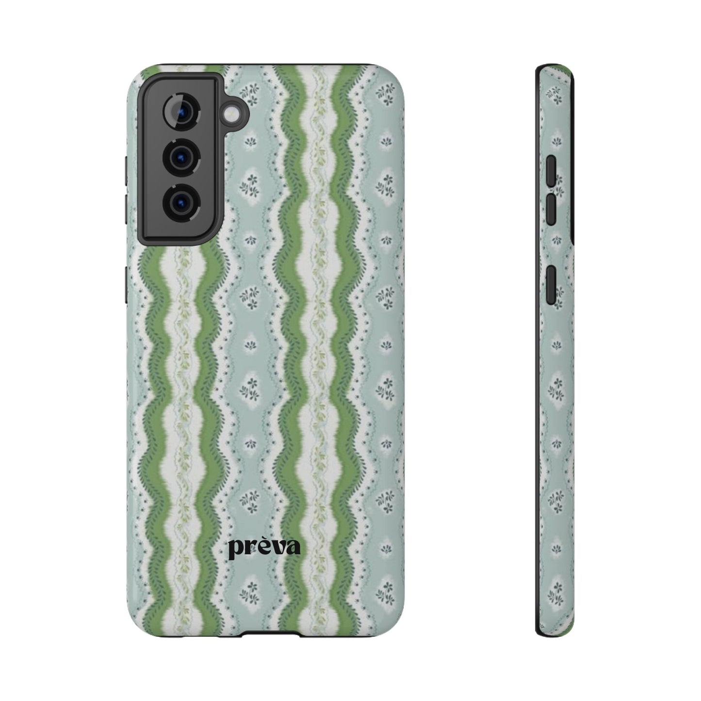 Green Waves Phone Case