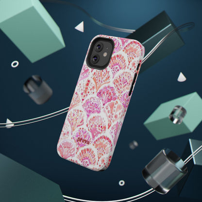 Pink Shell Watercolor Phone Case