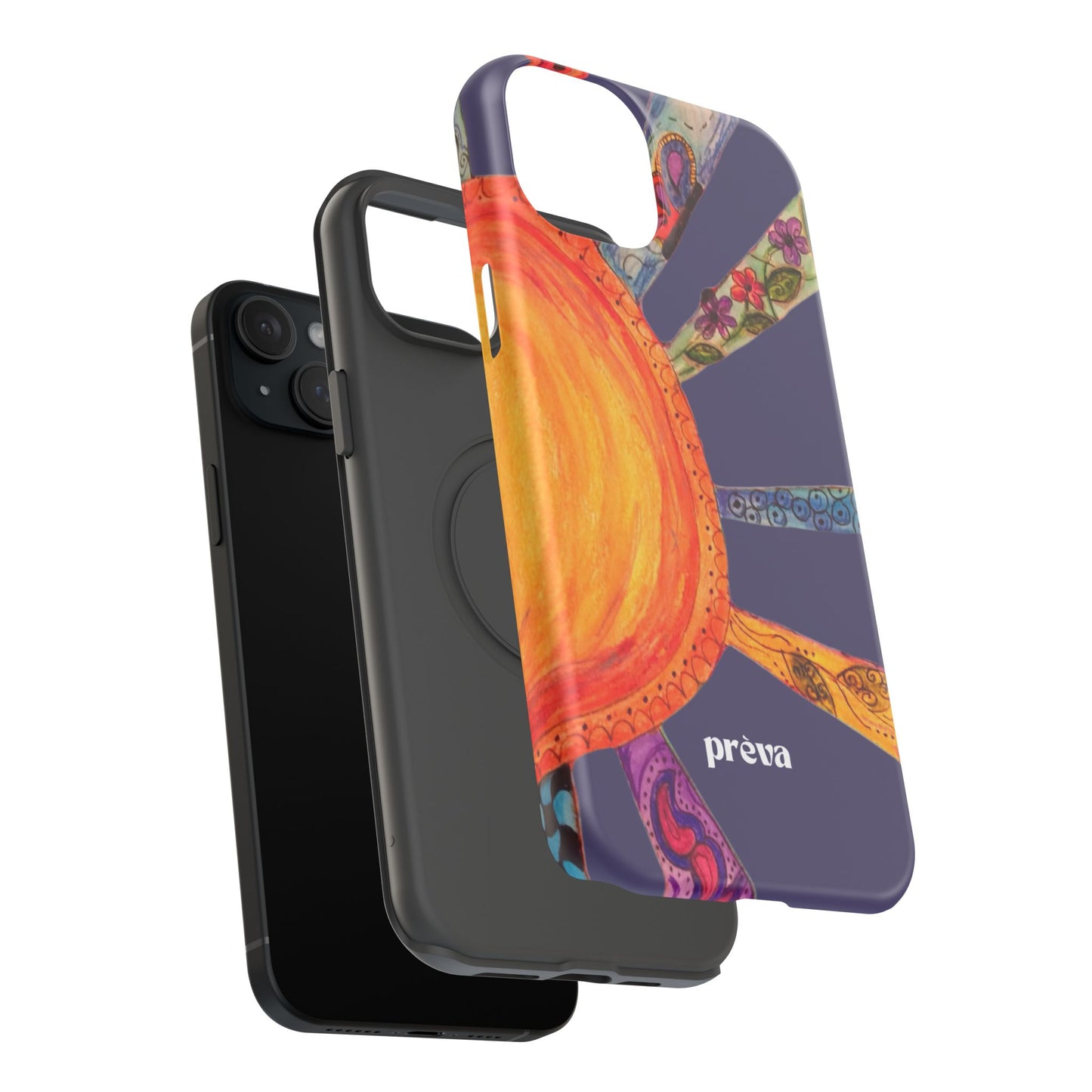 Purple Cancun Sun Phone Case