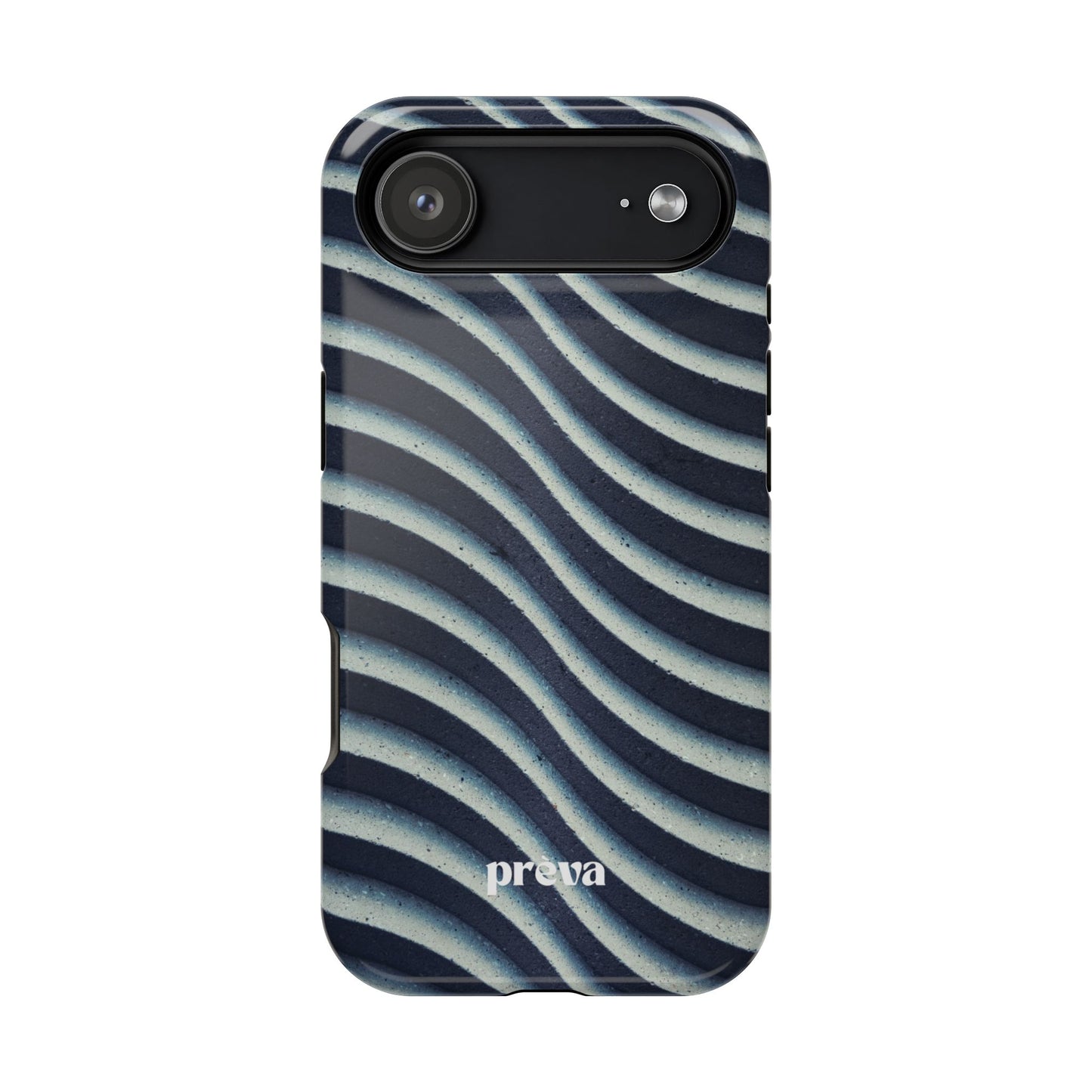 Navy Waves Phone Case