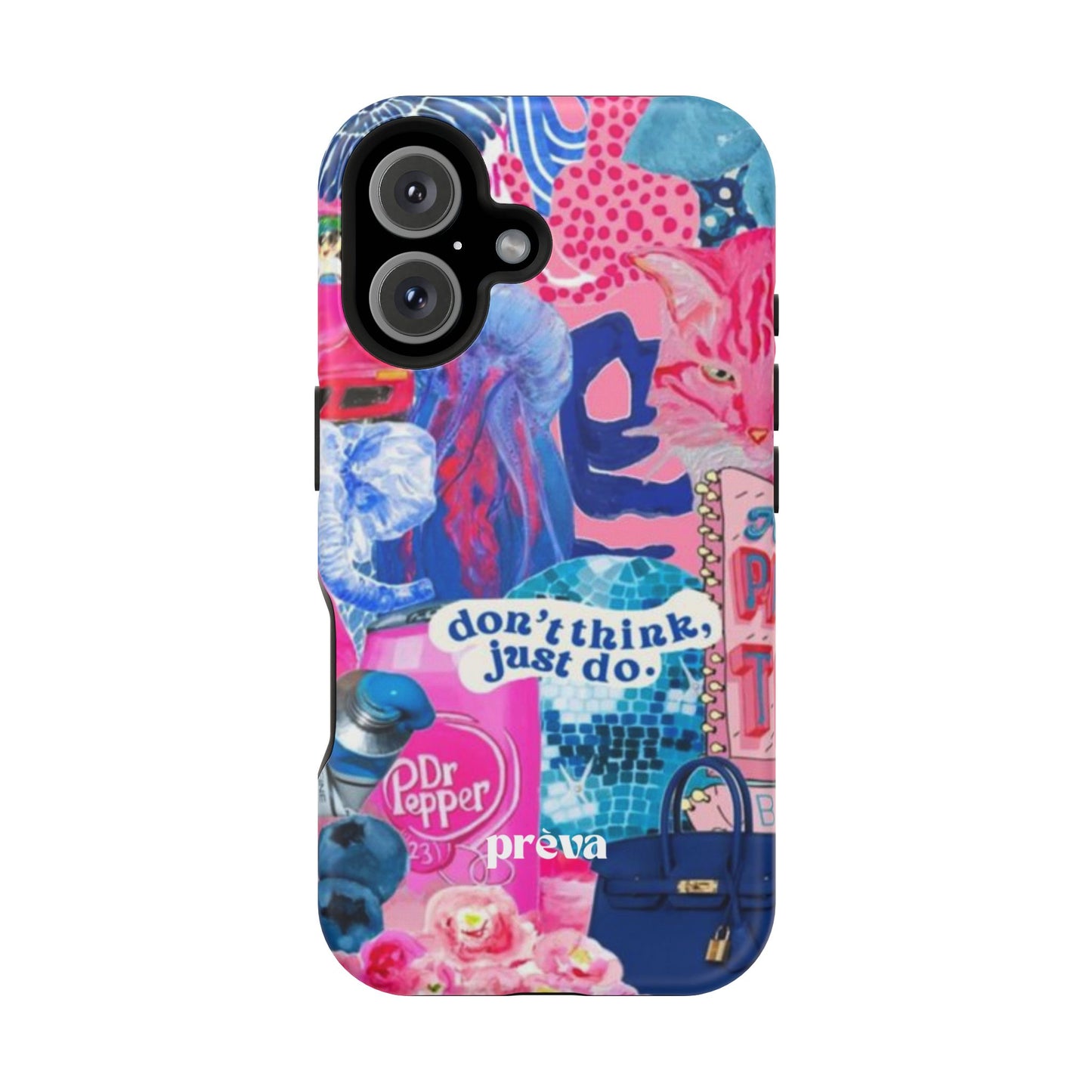 Vibrant Galaxy Collage Phone Case