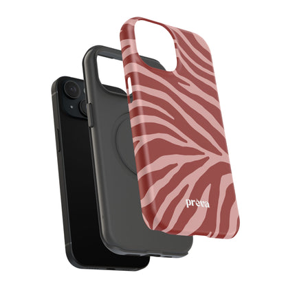 Red Zebra Phone Case