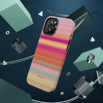 Pastel Stripe Rays Phone Case