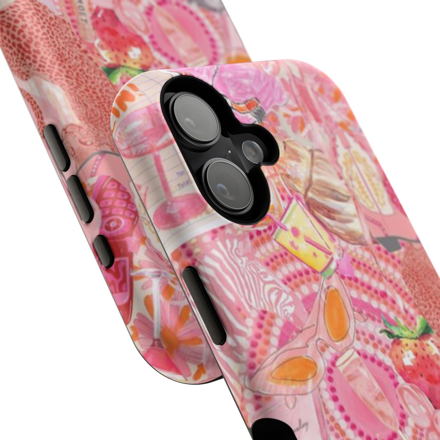Pink Collage Phone Case