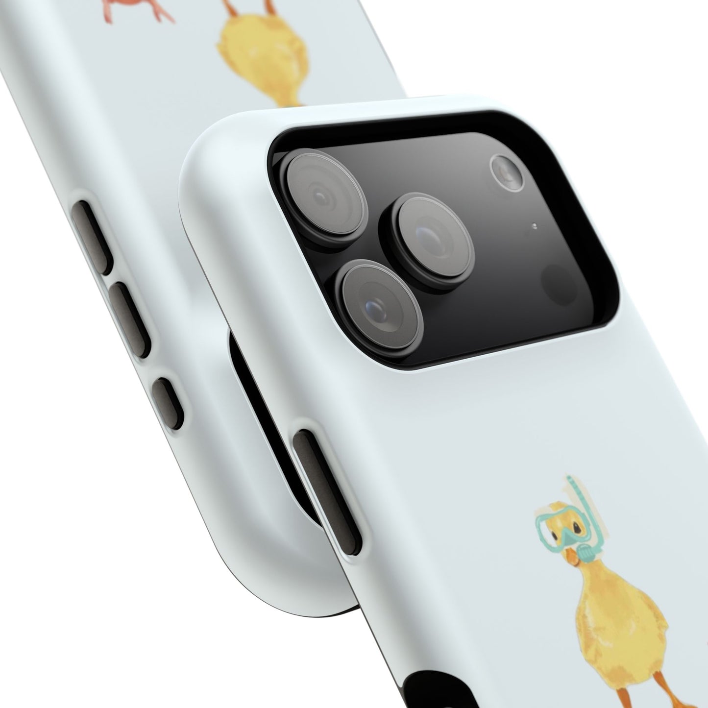 Scuba Duck Stripes Phone Case