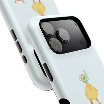 Scuba Duck Stripes Phone Case