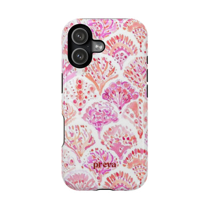 Pink Shell Watercolor Phone Case