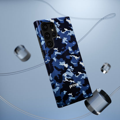 Blue Camo Phone Case