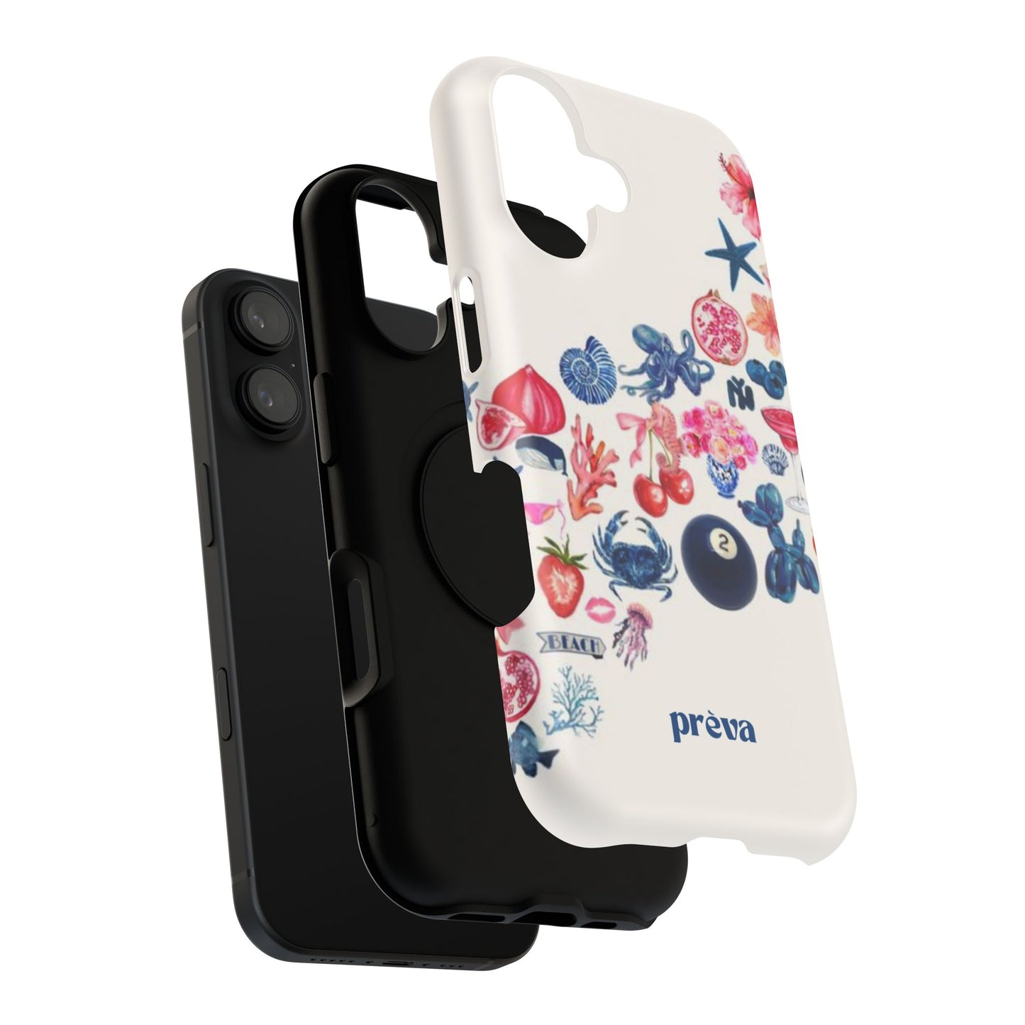 Collage Wave Phone Case
