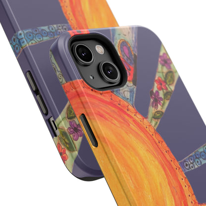 Purple Cancun Sun Phone Case