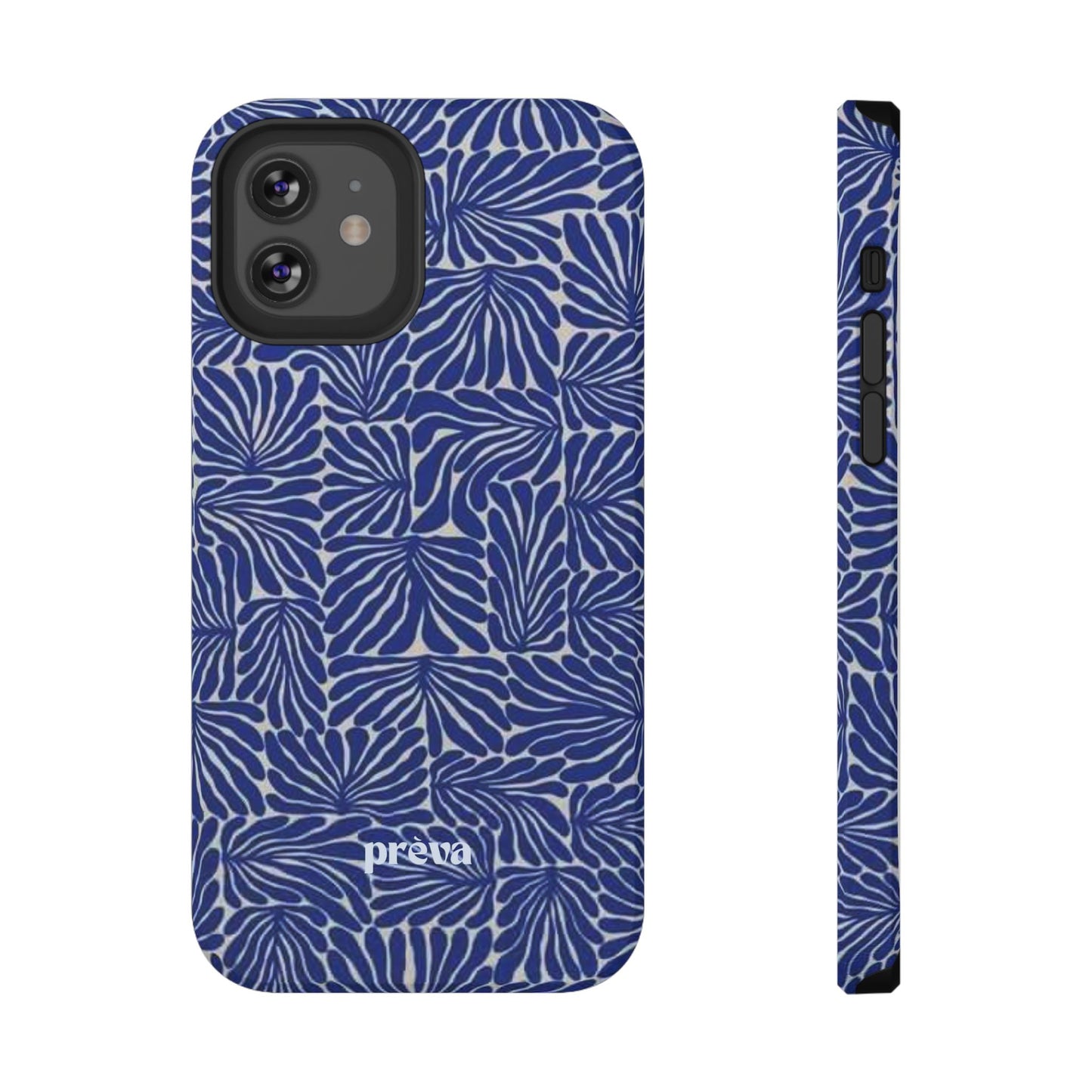 Blue Abstract Greek Phone Case