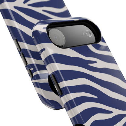Blue Zebra Phone Case