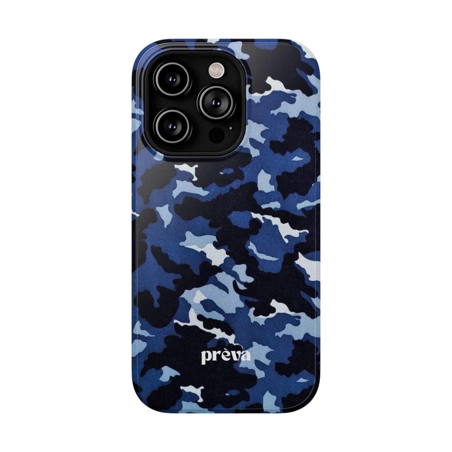 Blue Camo Phone Case