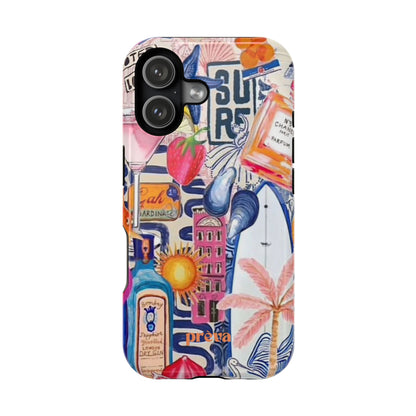 Tropical Beach Collage Phone Case