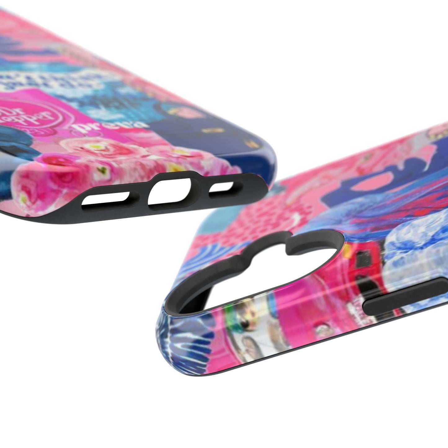 Vibrant Galaxy Collage Phone Case