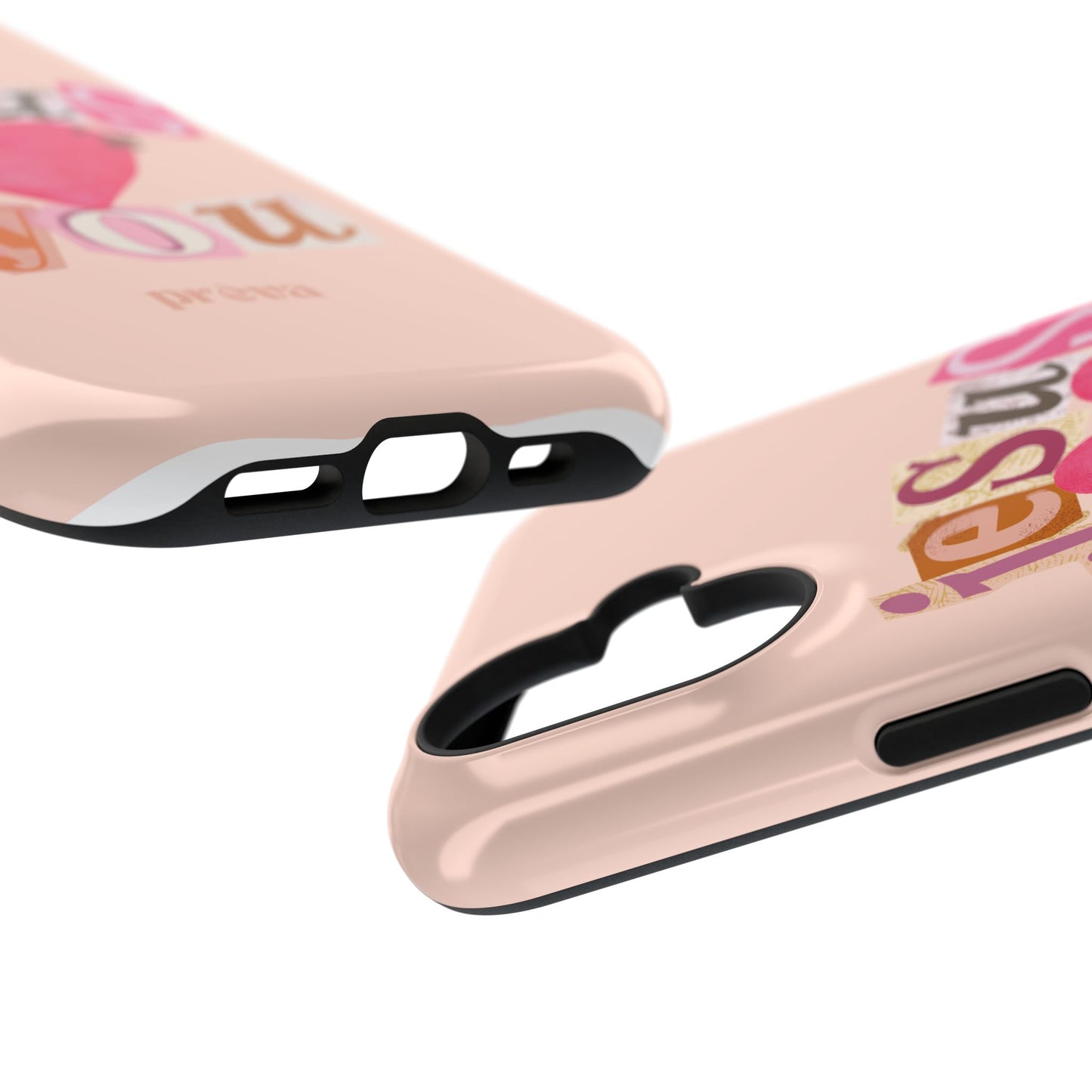 Pink Jesus Loves You Phone Case