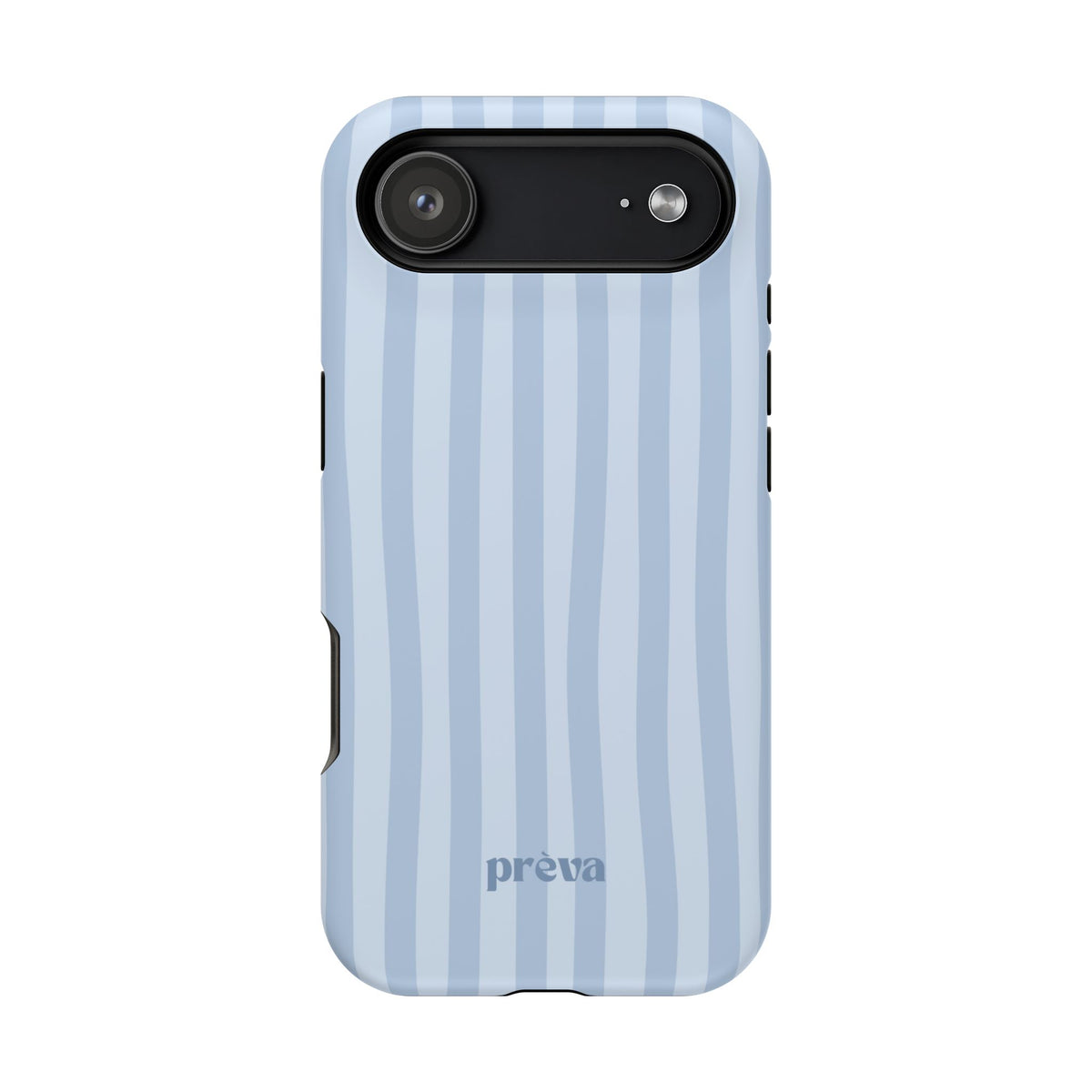 Pastel Blue Stripes Phone Case