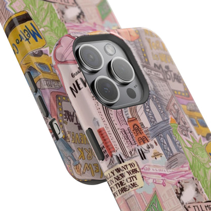 New York Collage Phone Case