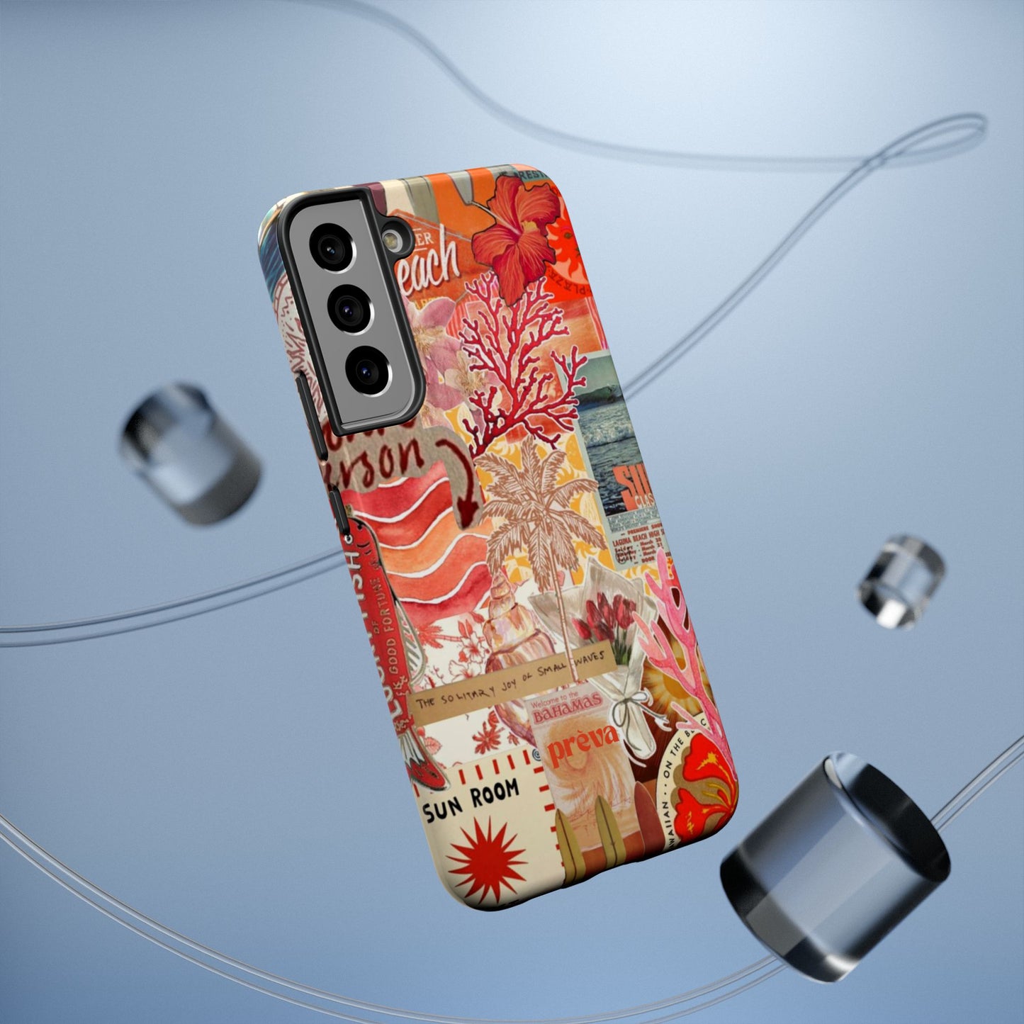 Vintage Floral Collage Phone Case