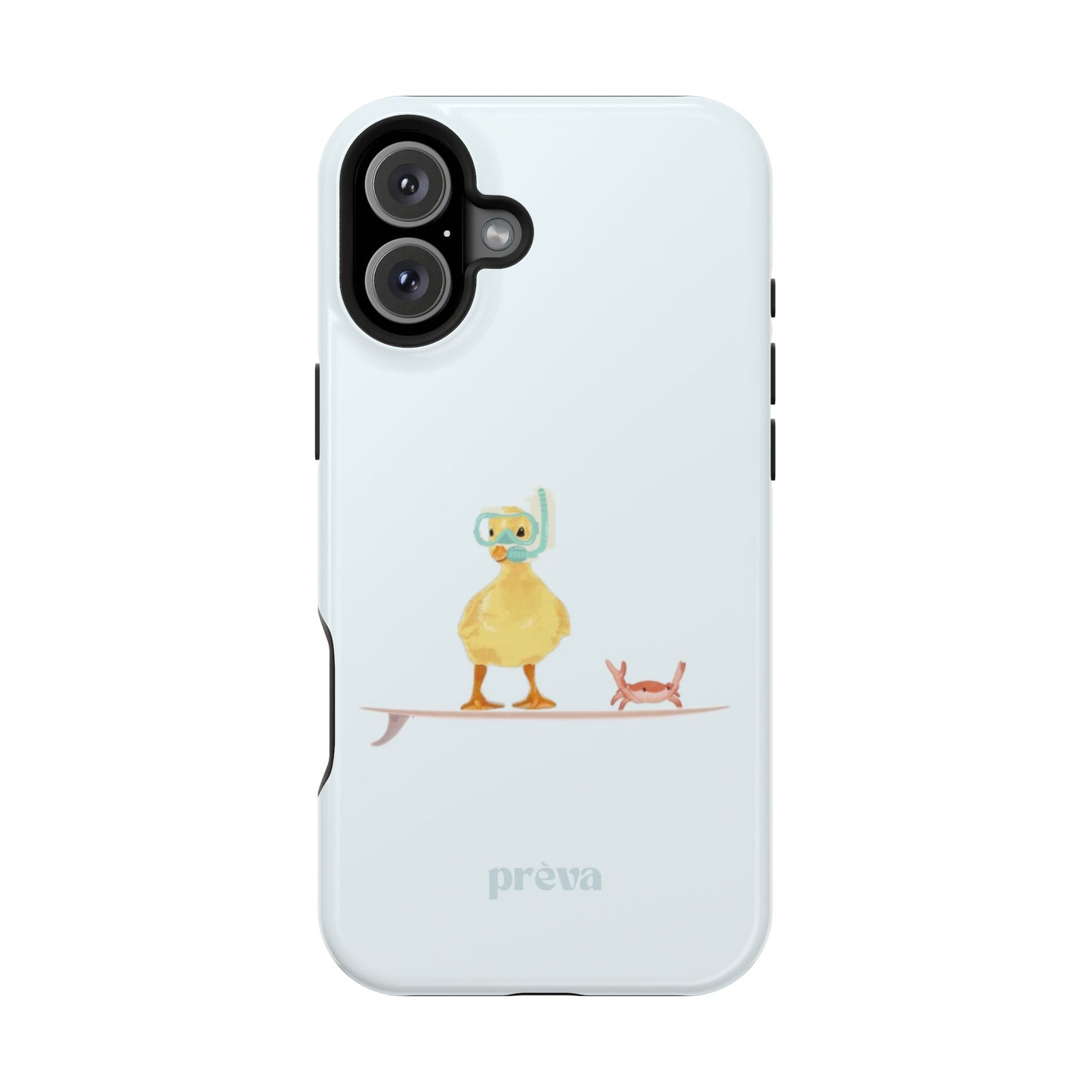 Scuba Duck Stripes Phone Case