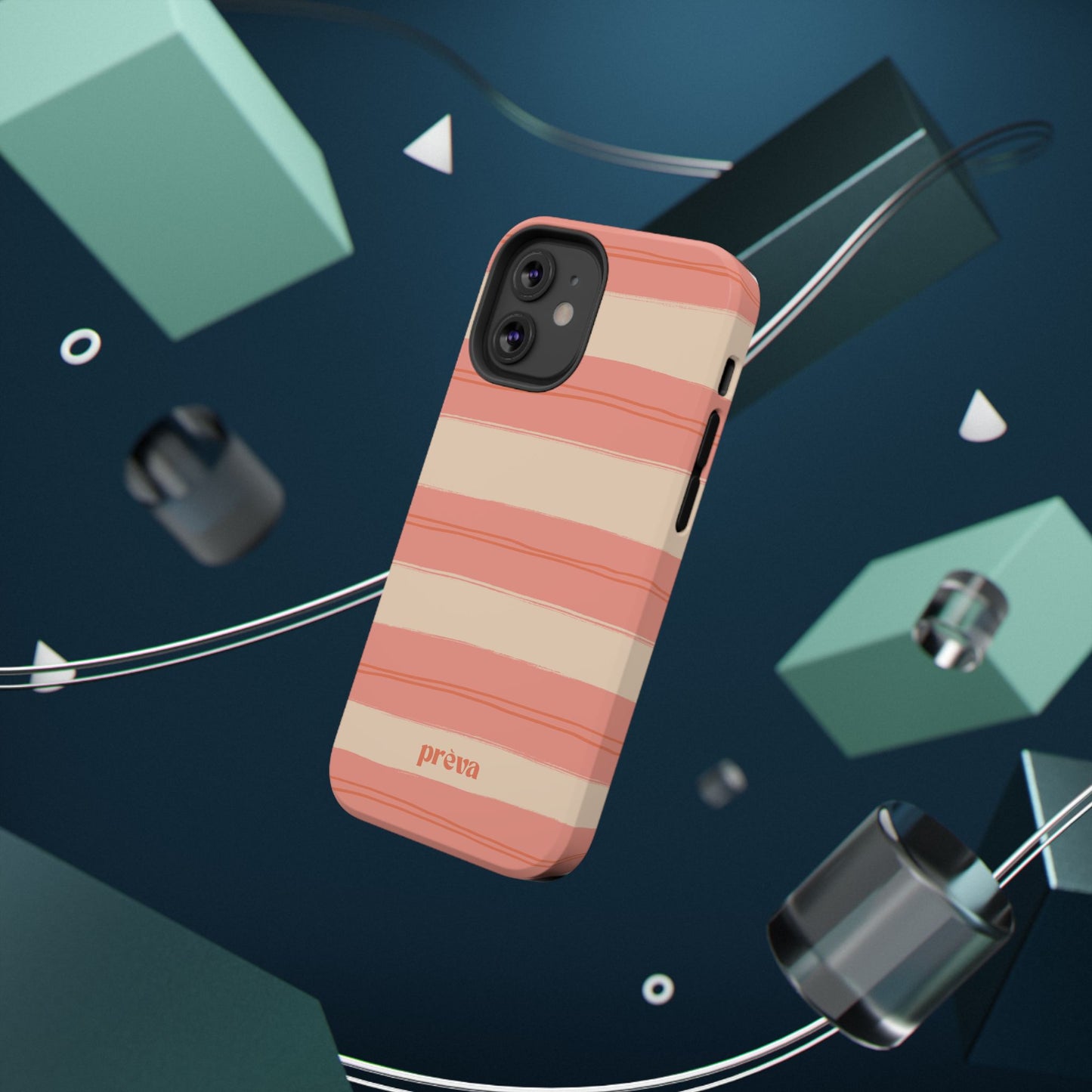 Coral Coast Stripes Phone Case