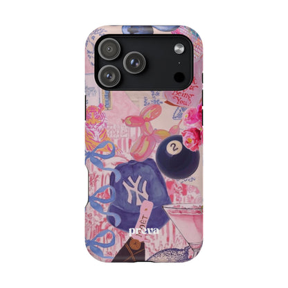 Retro 8 Ball Collage Phone Case