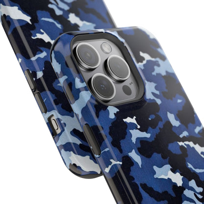 Blue Camo Phone Case