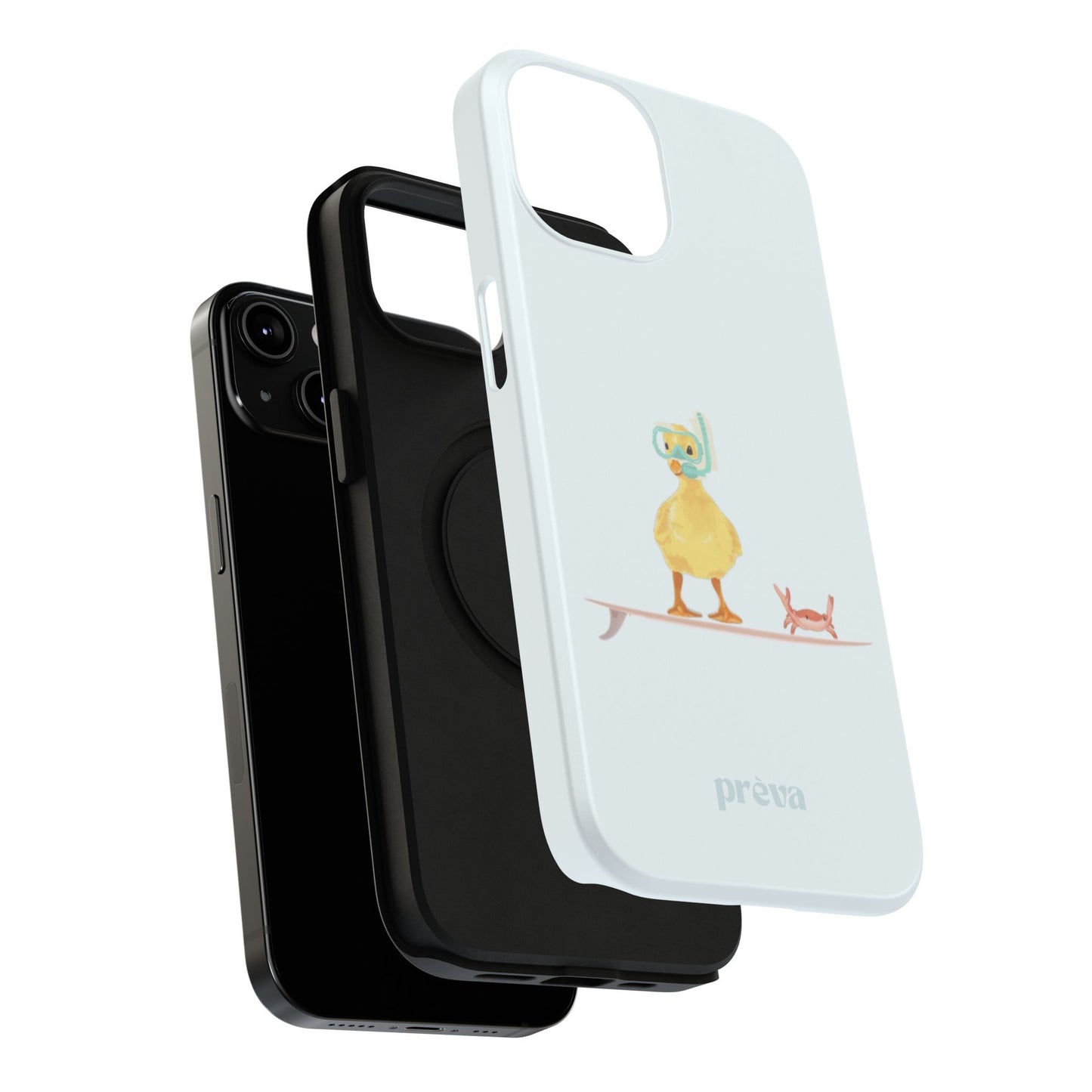 Scuba Duck Stripes Phone Case