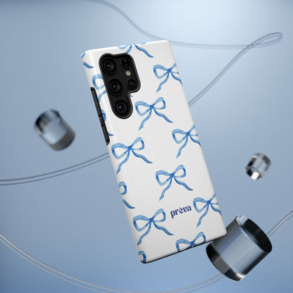 Blue Bow Phone Case