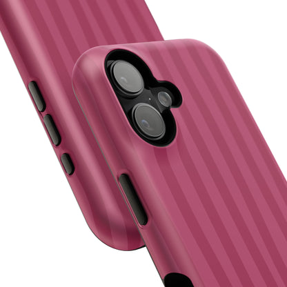Magenta Stripes Phone Case