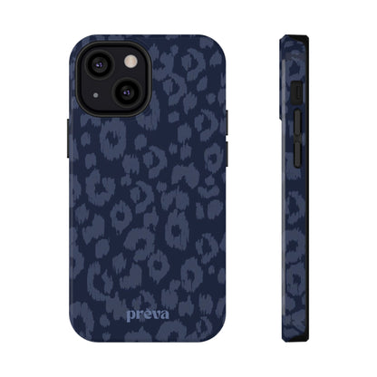 Navy Leopard  Phone Case