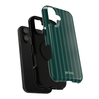Striped Green Phone Case